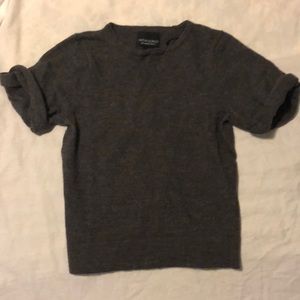 100% Merino Wool Grey Sweater